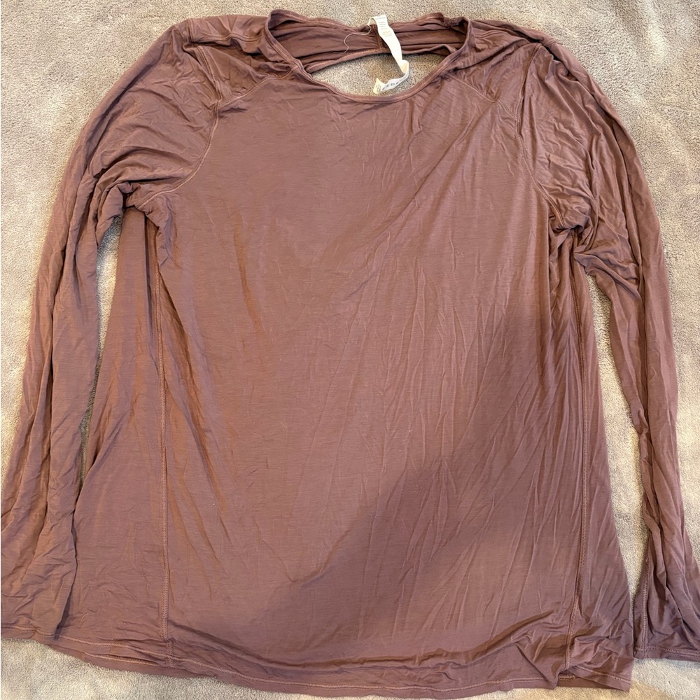 lululemon athletica Mauve Long Sleeve Top